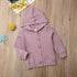 New Style Infant Baby Girl Clothes Long Sleeve Knitted Coat Jacket Outwear Tops 0-24M For baby Girls