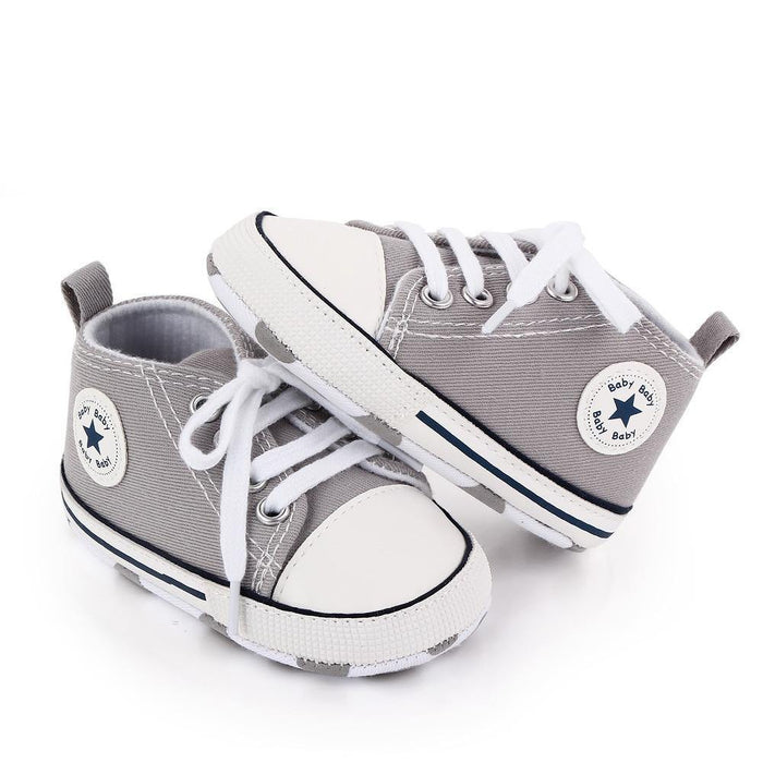 New Soft Baby Sneaker For Newborn Sport Shoes For Baby Boys Girls Infant Toddler Bottom Anti-slip First Walkers 0-18 M