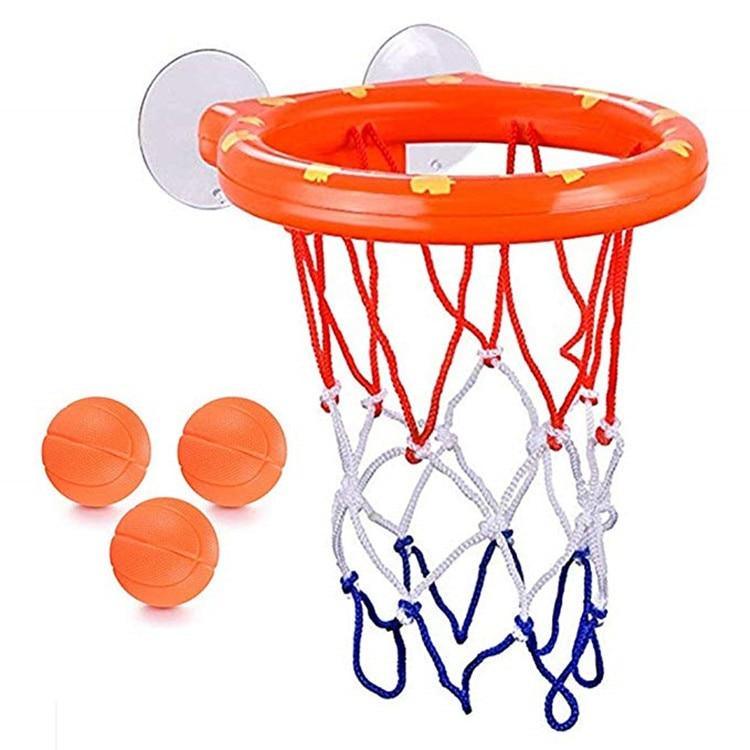 Bathroom Toddler Boy Water Toys Bathtub Shooting Basketball Hoop with 3 Balls Baby Bath Toy Kids for Kids Bath