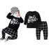 Newborn Baby Boy Clothes Set Long Sleeve Letter Like A Boss T-shirt , Pants Infant Clothing Set For Baby