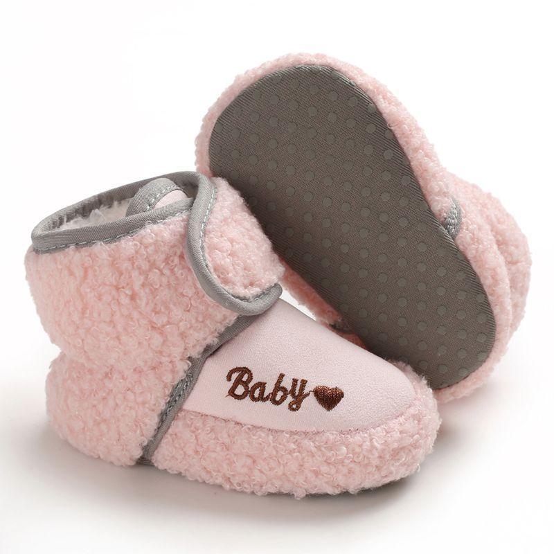 Baby Winter Warm First Walkers Cotton Baby Shoes Cute Infant Baby Shoes Soft Sole Shoe For Toddlers For Boys And Girls