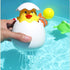 Modern Cartoon Duck Baby Water Toys Bath Toys Children Bathroom Sprinkler Toys Penguin Clockwork For Kids