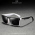 New Popular Mirror Polarized Sunglasses In Trend For Men An Woman With  Ultralight Glasses Frame Square Sport Sunglasses With  UV400 Protection