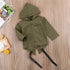 Modern Infant Newborn Baby Boy Hooded Coat Jacket Outwear Clothes For Boys In Trend New Elegant Style