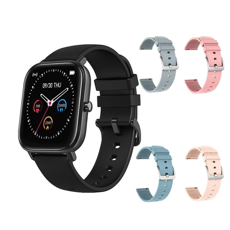 Modern Unisex Smart Watch For Men and Women With Sport Heart Rate Monitor Sleep Monitor Smartwatch Tracker For Phone and Extra Straps