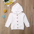 New Style Infant Baby Girl Clothes Long Sleeve Knitted Coat Jacket Outwear Tops 0-24M For baby Girls