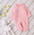 Handmade Knitted Baby Clothes Long Sleeve Newborn Baby Romper Winter Spring Baby Girl Romper Jumpsuit For Boys and Girls