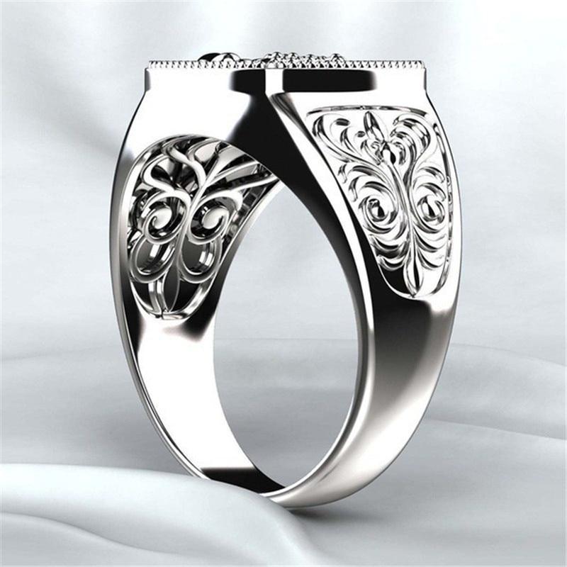 Top-quality Gothic Style Punk Scorpion Male Retro Ring Scorpion Pattern Rings For Men In Modern Luxury Jewelry Style