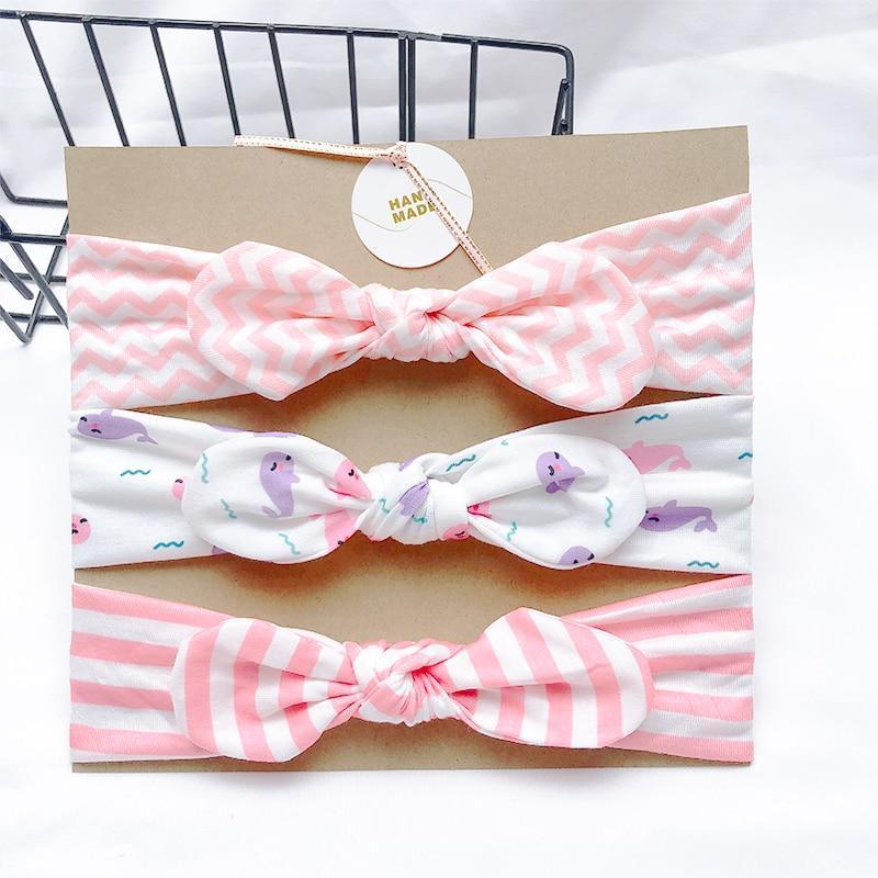 Baby Headbands For Newborn Hair Band Cute Baby Bow Flower Elastic Bow Headwear Kids Gifts Girl Hair Accessories