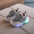 New Baby Flashing Lights Sneakers Toddler Little Kid LED Sneakers Children Luminous Shoes Boys Girls Sport Running Shoes