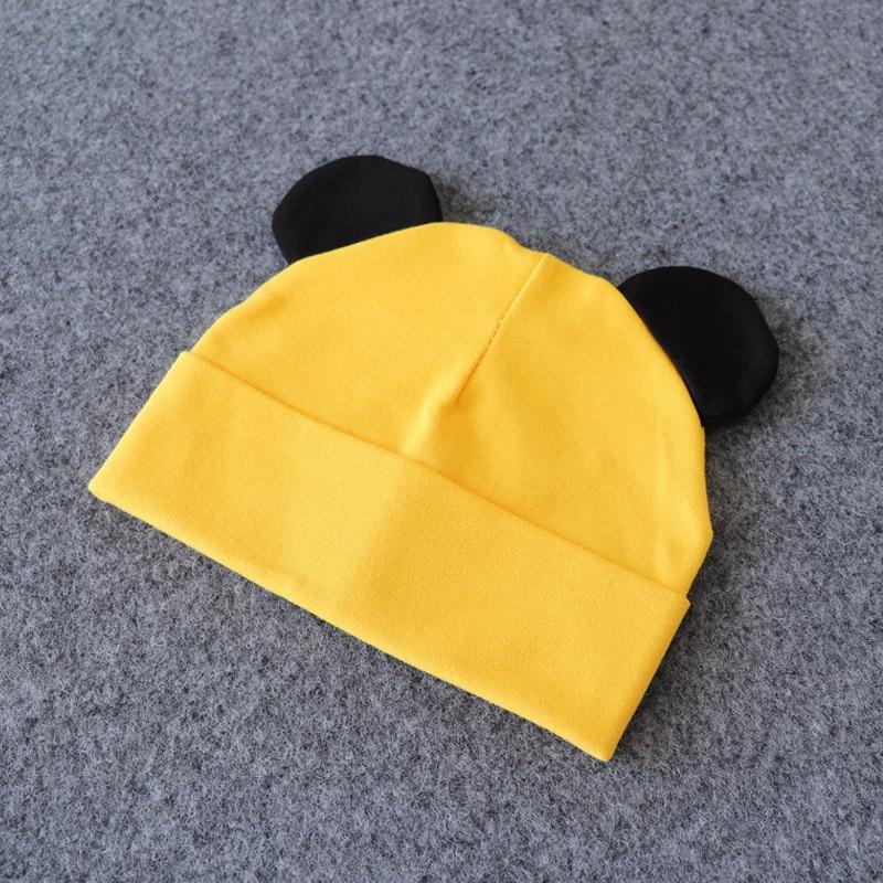 Baby Cap With Ears Cotton Warm Newborn Accessories Baby Hat For Kids Infant Toddler Beanie Cap