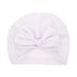 Modern Luxury Baby Girl Lovely Soft Winter Big Bow Turban Bonnet Cotton Caps For Girls Baby