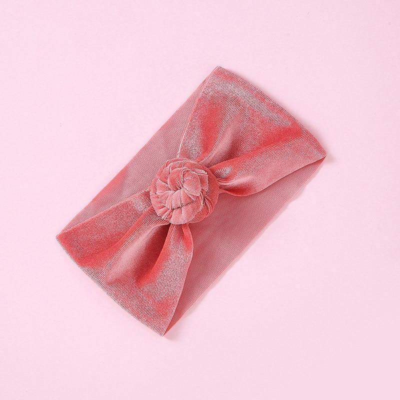 Baby Headband Big Bowknot Baby Girl Bright Colors Headband For Newborn Bow Hair Band Children Head Wrap Hair Accessories