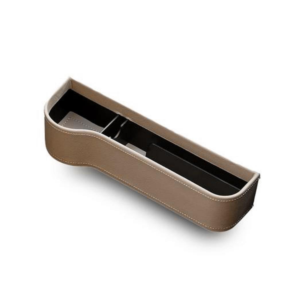 Multifunctional Car Seat Gap Storage Box Cup PU Leather Pocket Catcher Organizer Phone Bottle Cups Holder Car Accessories