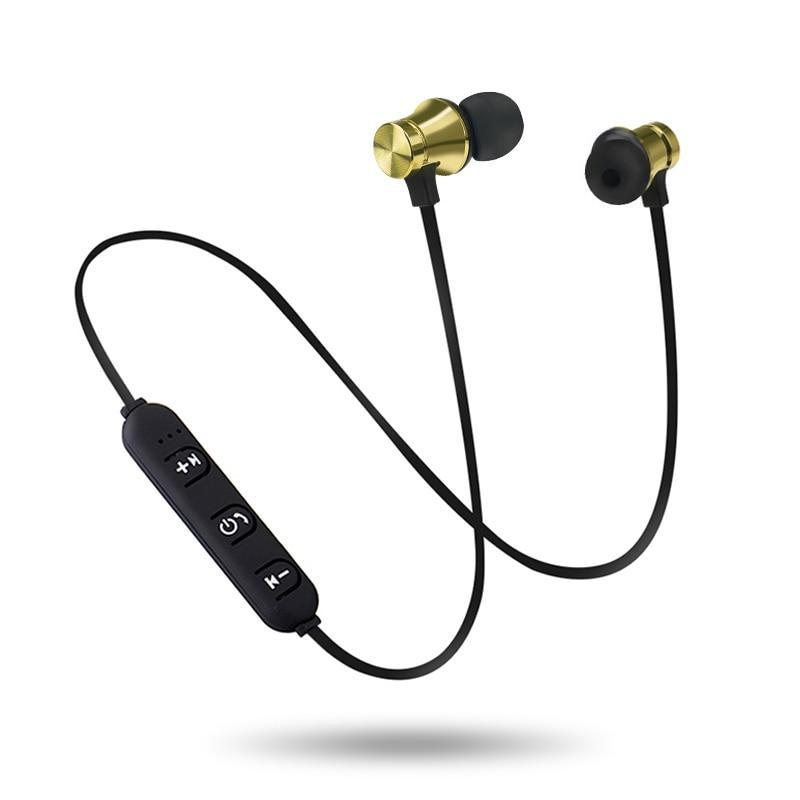 Bluetooth Earphone STEVVEX  Sport Magnetic V4.2 Stereo Sports Waterproof Earbuds Wireless in-ear Headset with Mic for Android and IOS Devices