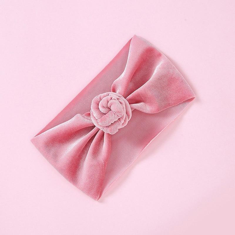 Baby Headband Big Bowknot Baby Girl Bright Colors Headband For Newborn Bow Hair Band Children Head Wrap Hair Accessories