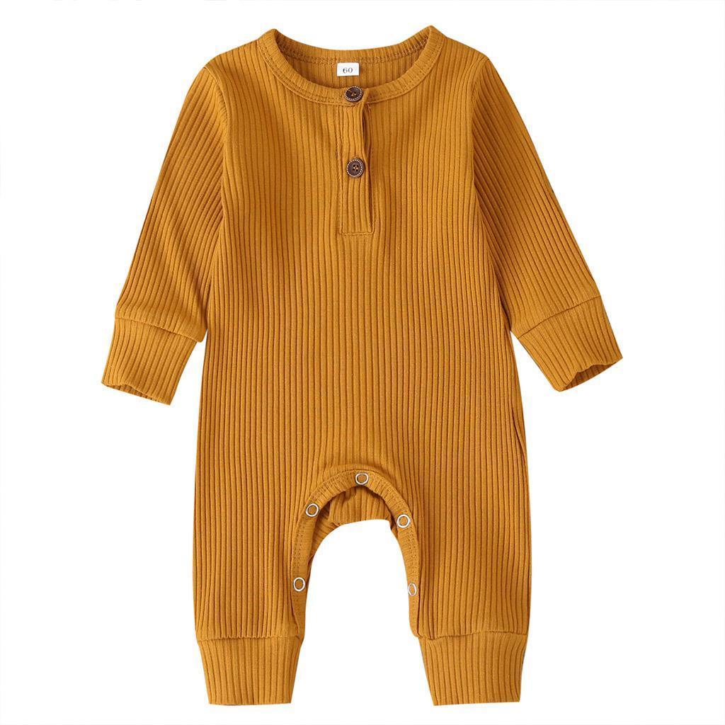 Modern New Newborn Baby Clothes Rompers Jumpsuit for Kids Baby Girl/Boy Clothing In Autumn Design