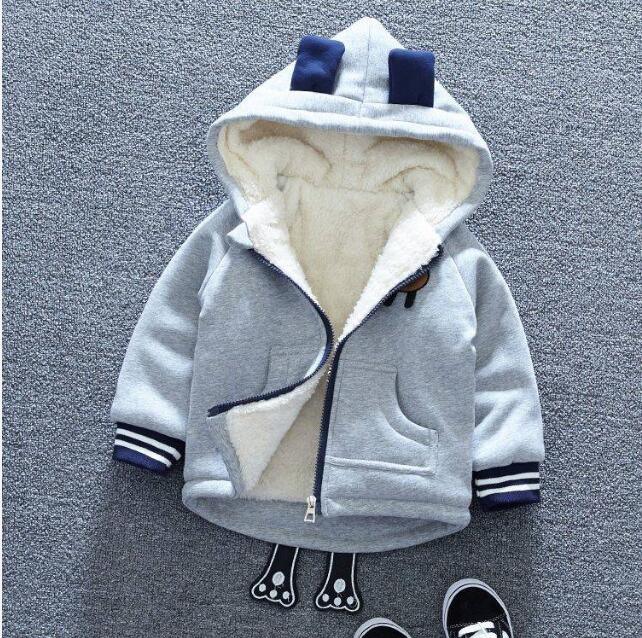 Luxury Modern Girls Winter Jackets Newborn Coat Hooded Baby Jacket For Girls