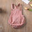 Baby Summer Clothing Newborn Infant Baby Boy/Girls Bodysuit Jumpsuit Backless Outfits For Girls