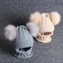 Cute Baby Hat & Scarf Set Pompom Infant Baby Girl Winter Hat For Kids Warm Knitted for Girls