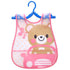 Fashion Printed Adjustable Animal Plastic Waterproof Lunch Feeding Bibs Feeding Cloth for Children In Modern Design