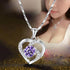 New Luxury Crystal CZ Heart Pendant Choker Necklace 925 Sterling Silver Chain Necklaces For Women In Wedding Jewelry Style