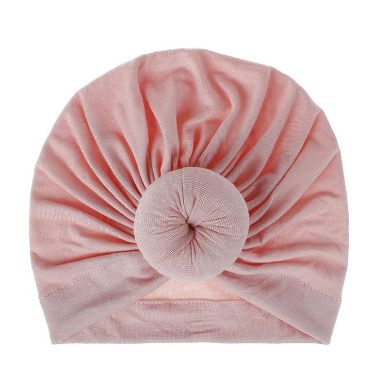 Trend New Mother & Baby Hat Soft Cotton Turban Hat Baby Elastic Toddler Infant Cap For Girls and Women