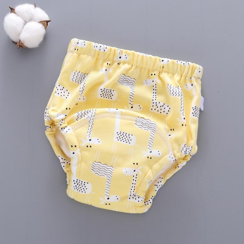 Baby Training Pants Cloth Diapers Washable 6 Layers Gauze Cover Breathable Spring Reusable Newborn Diaper Nappies For Baby and Kids