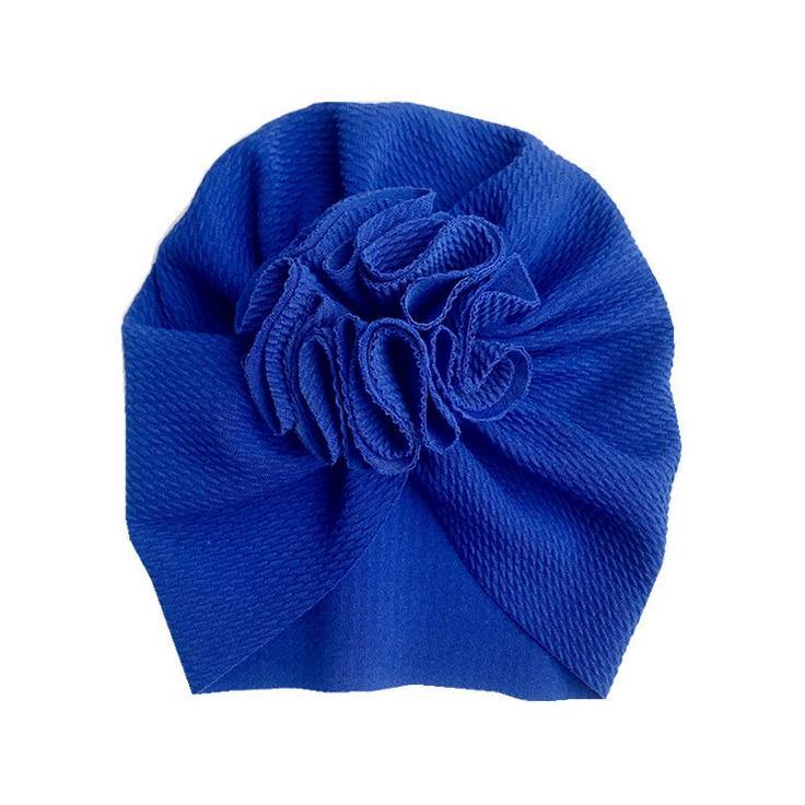 Flower Baby Hat Soft Cotton Hat Turban for Baby Girl Infant Toddler Newborn Baby Cap Headwraps