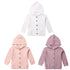 New Style Infant Baby Girl Clothes Long Sleeve Knitted Coat Jacket Outwear Tops 0-24M For baby Girls