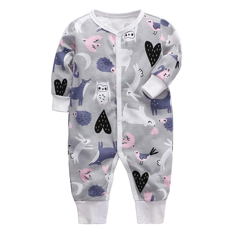 Baby Clothing Newborn Infant Jumpsuit Months Sleeper Pajama 100% Cotton Baby Clothes For Baby Kids