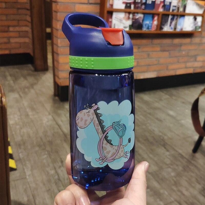 Baby Bottle Infant Newborn Cup Children Learn Feeding Drinking Bottle Kids Straw Juice Water Bottles For Kids