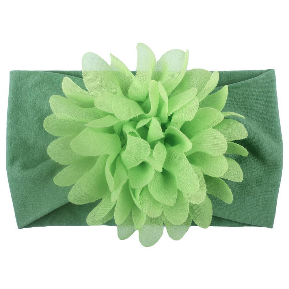 Headband Turban Flower Baby Girl Headbands Elastic Kids Hair Band Kids Hair Accessories Hair Bow For Girls