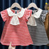 Modern New Luxury Summer Dress Children's Clothing Girls Stitching Baby Girl Princess Dress For All Occassion