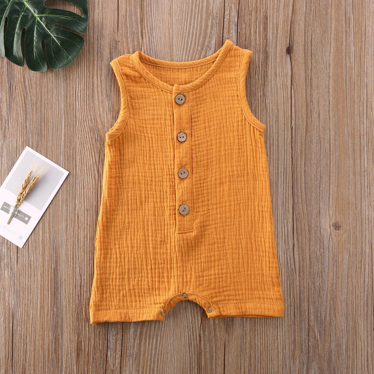 Baby Romper Sleeveless Newborn Baby Girl Boy Clothes Cactus Print Romper Jumpsuit Soft Baby Outfit One Piece Jumpsuit Pajamas