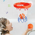 Bathroom Toddler Boy Water Toys Bathtub Shooting Basketball Hoop with 3 Balls Baby Bath Toy Kids for Kids Bath