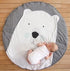 Creative Elephant Design Baby Play Mat  Round Carpet Cotton Animal Play Mat Newborn Infant Crawling Carpet For Baby Kids