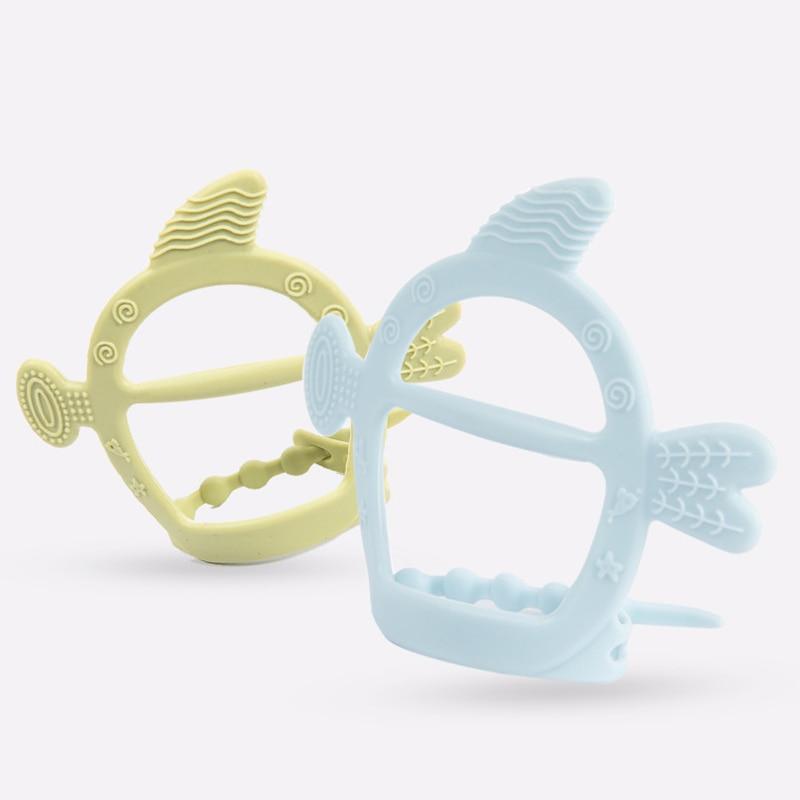 Kids Teething Silicone Baby Nursing Teether Gloves Pacifier Newborn Dental Care Durable Child Sucking Fingers Thumb Teether Toys