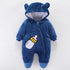 Modern Interesting Designer Winter Baby Costume Overalls For Baby Girls and for Newborn Clothes In Modern Style