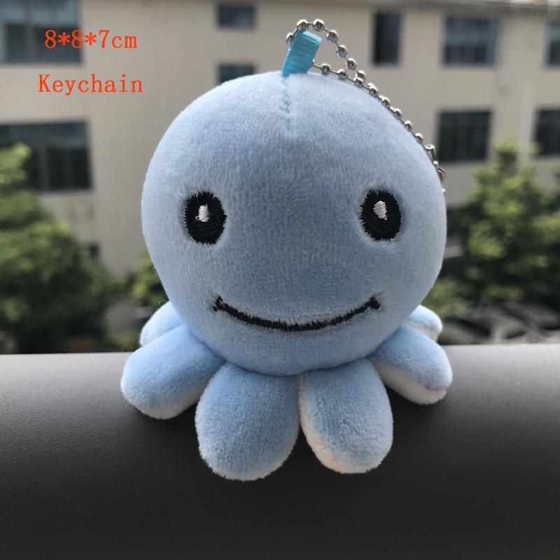 Reversible Flip Octopus Plush Stuffed Toy Soft Animal Home Accessories Cute Animal Doll Children Gifts Baby Plush Toy For Kids