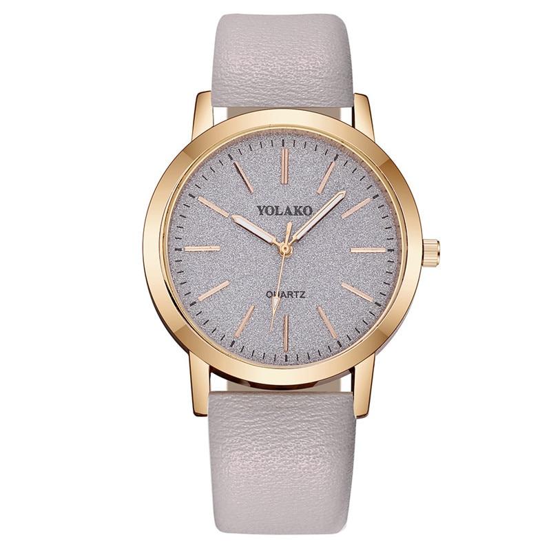 New Luxury Leather Quartz Women's Watch Ladies Fashion Watch Women Wristwatch For Women and Girls