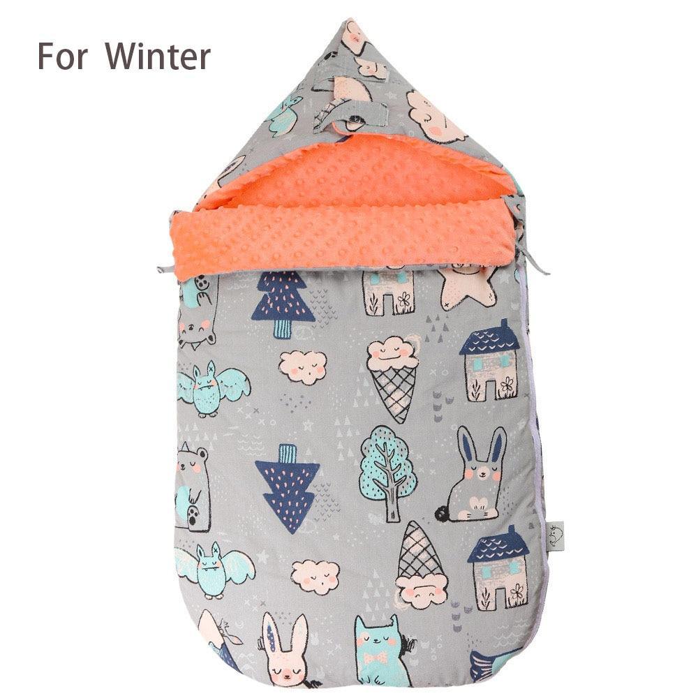 Newborn Baby Envelope Cocoon Model Sleeping Bag Infant Boy Girl Kids Sleep sack Swaddle Blanket  For Baby Kids