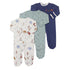 3pcs Set Baby Romper Newborn Sleep suit Flower Baby Rompers Infant Baby Clothes Long Sleeve Newborn Jumpsuits Pajamas for Kids