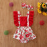 Baby Girl Clothes Splice Bodysuit Jumpsuit Playsuits Ruffled Outfit Summer Backless Sunsuit For Girls In Modern Style