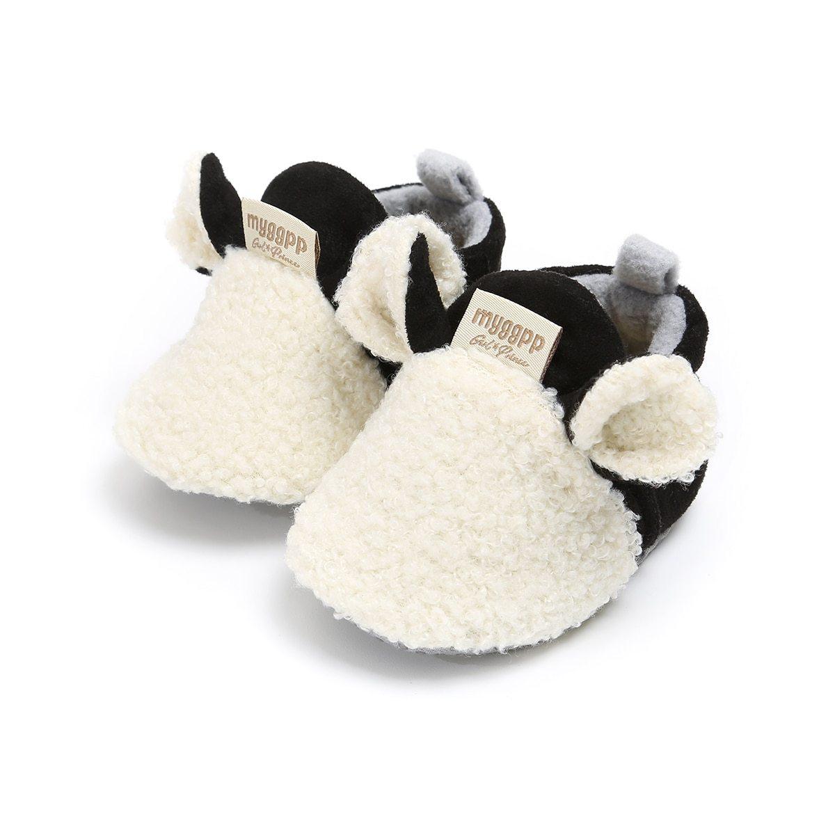 New Fashion Toddler Newborn Baby Crawling Shoes Boy Girl Cotton Slippers Pre Walker Trainers