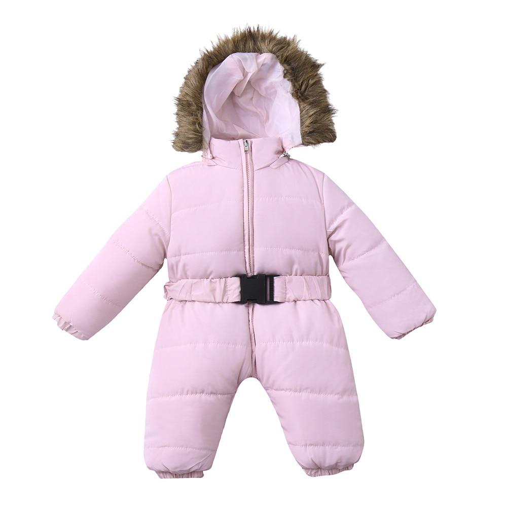 Winter Clothes For Infant Baby Hooded Warm Thick Snowsuit Jumpsuit Romper for Boys and Girls In Trend New Style