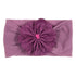 Cute 1PCS Baby Girls Lotus Flower Nylon Headband Knot Elastic Newborn Toddler Headwraps Kids Hair Accessories Gifts