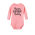 Happy Birthday Daddy Newborn Kids Baby Boys Girls Infant Long Sleeve Jumpsuit ROmper In Modern Designs With Party  Print