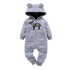 Modern Infant Baby Rompers Coral Fleece Animal Overall Baby Halloween Xmas Costume Clothes Baby jumpsuit Romper For Kids