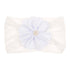 Cute 1PCS Baby Girls Lotus Flower Nylon Headband Knot Elastic Newborn Toddler Headwraps Kids Hair Accessories Gifts